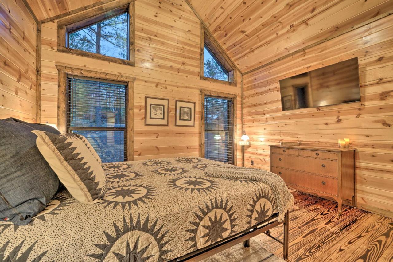 Broken Bow Cabin Deck With Hot Tub And Pool Table! Buitenkant foto