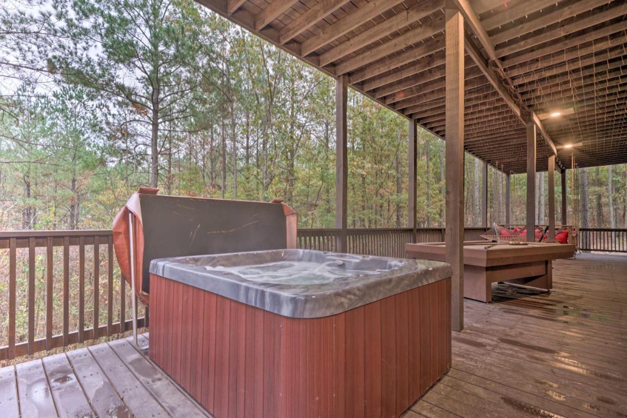 Broken Bow Cabin Deck With Hot Tub And Pool Table! Buitenkant foto