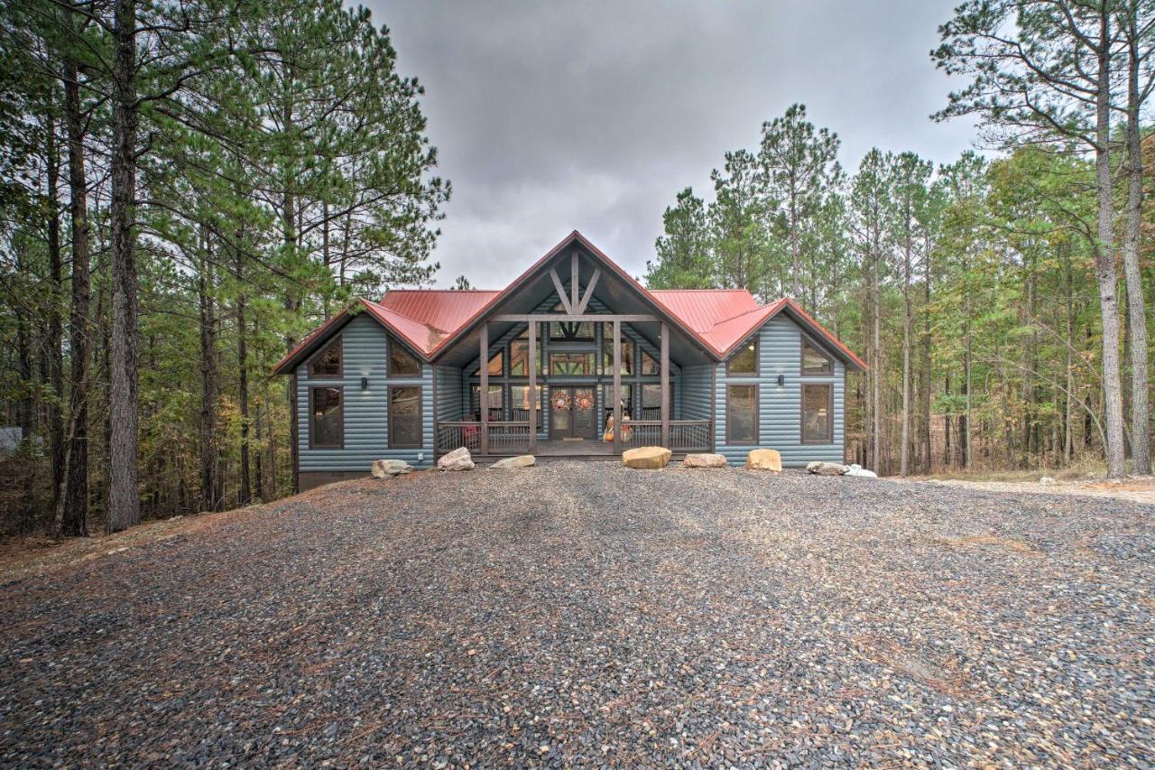 Broken Bow Cabin Deck With Hot Tub And Pool Table! Buitenkant foto
