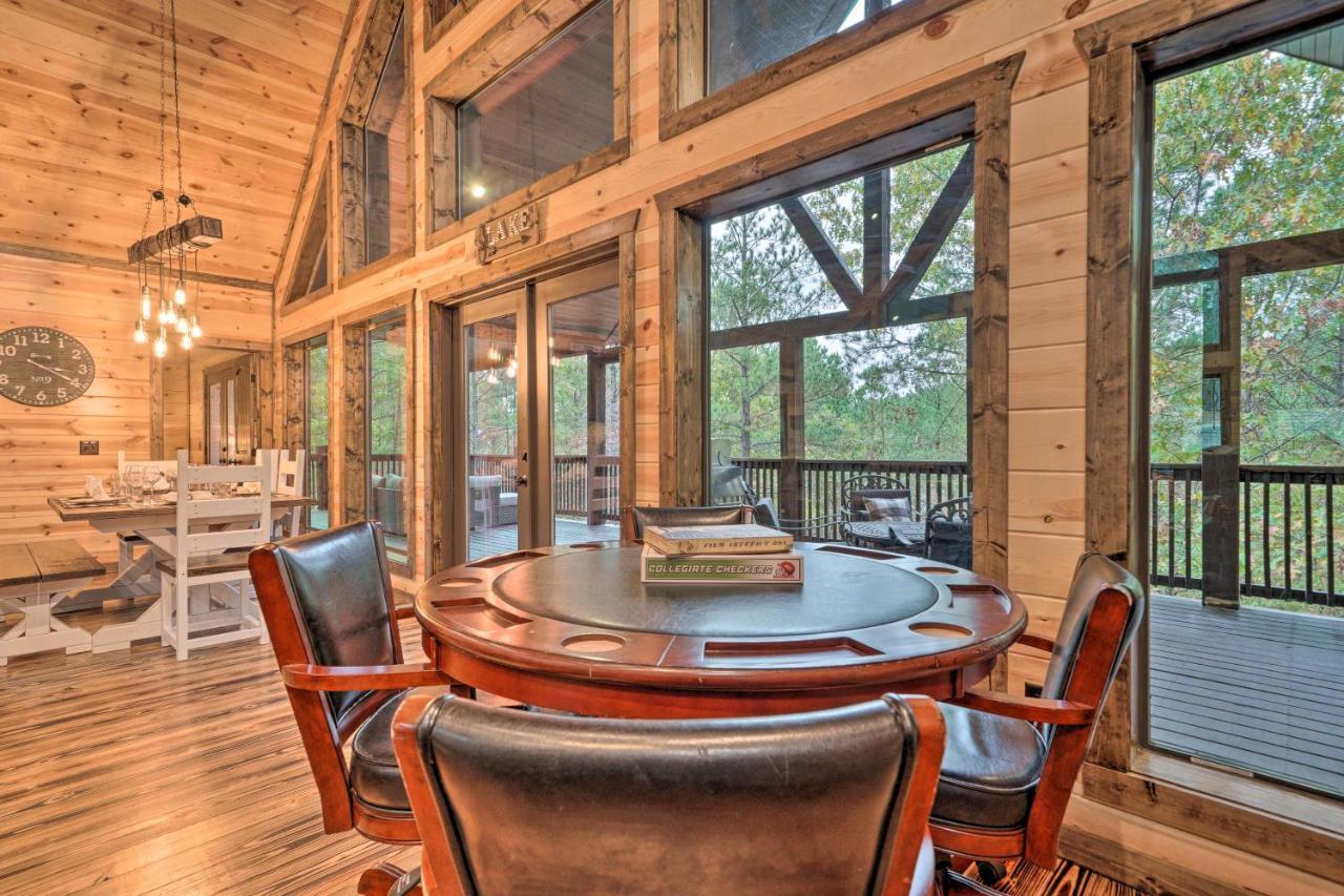 Broken Bow Cabin Deck With Hot Tub And Pool Table! Buitenkant foto