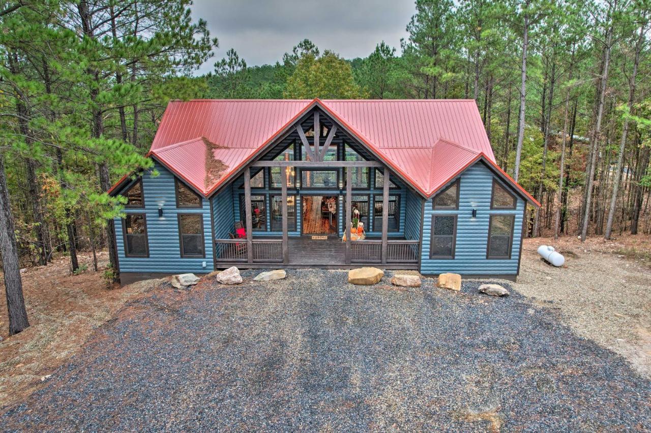 Broken Bow Cabin Deck With Hot Tub And Pool Table! Buitenkant foto