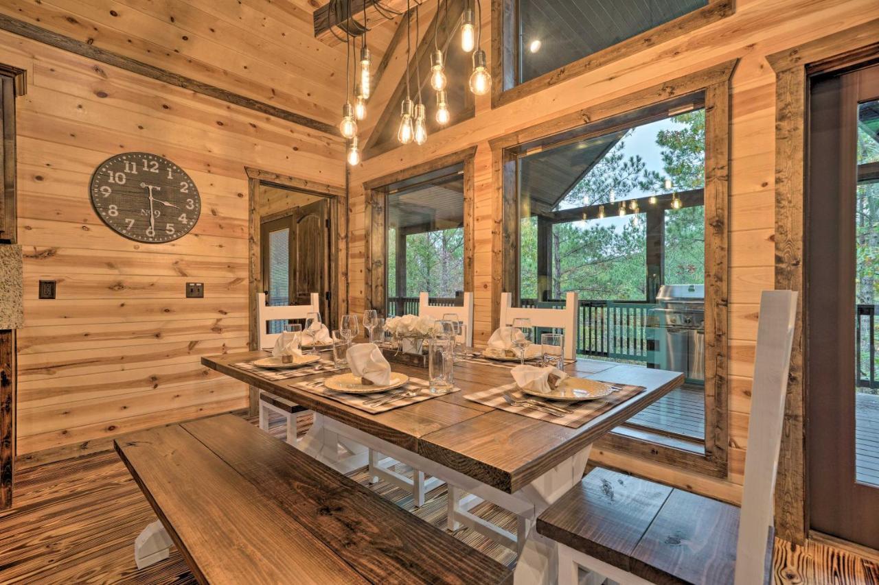 Broken Bow Cabin Deck With Hot Tub And Pool Table! Buitenkant foto