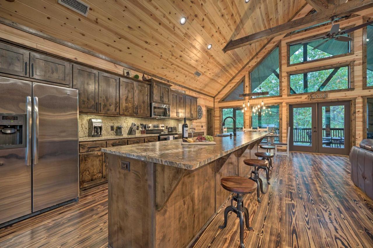 Broken Bow Cabin Deck With Hot Tub And Pool Table! Buitenkant foto