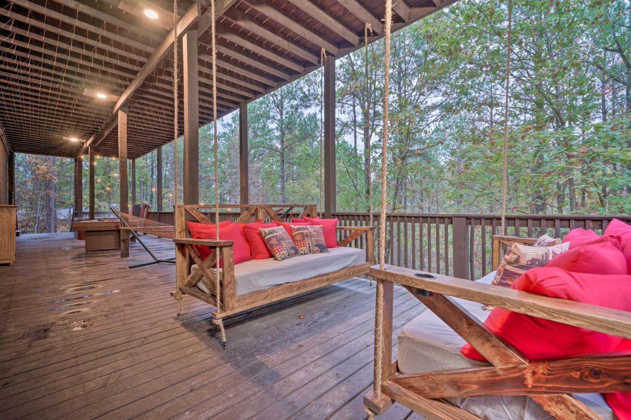 Broken Bow Cabin Deck With Hot Tub And Pool Table! Buitenkant foto