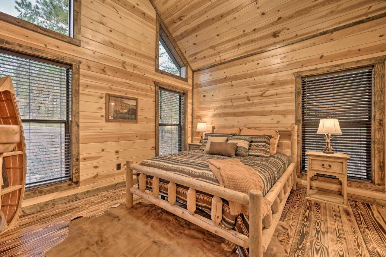 Broken Bow Cabin Deck With Hot Tub And Pool Table! Buitenkant foto