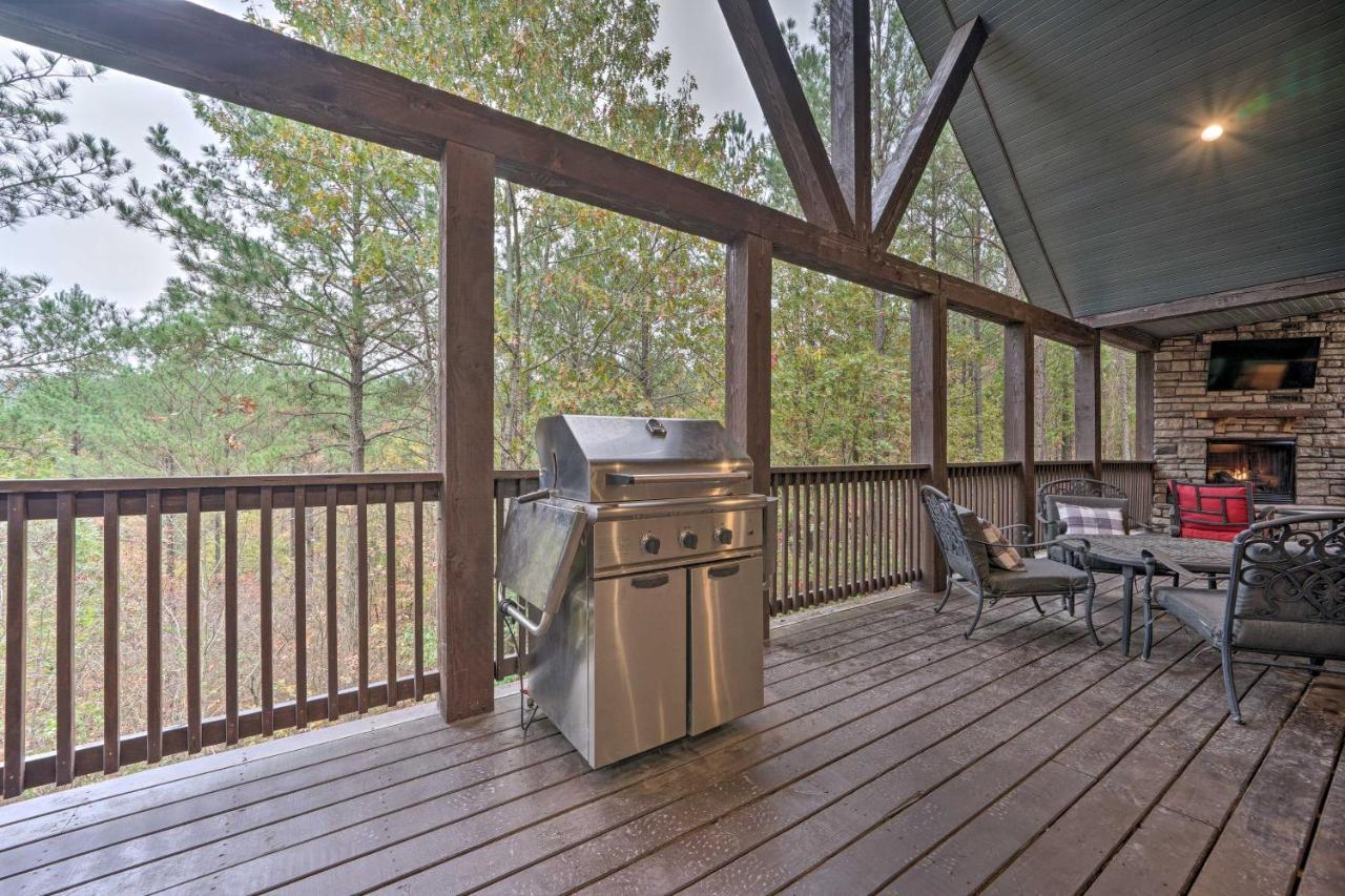 Broken Bow Cabin Deck With Hot Tub And Pool Table! Buitenkant foto