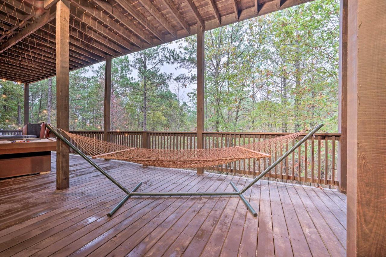 Broken Bow Cabin Deck With Hot Tub And Pool Table! Buitenkant foto