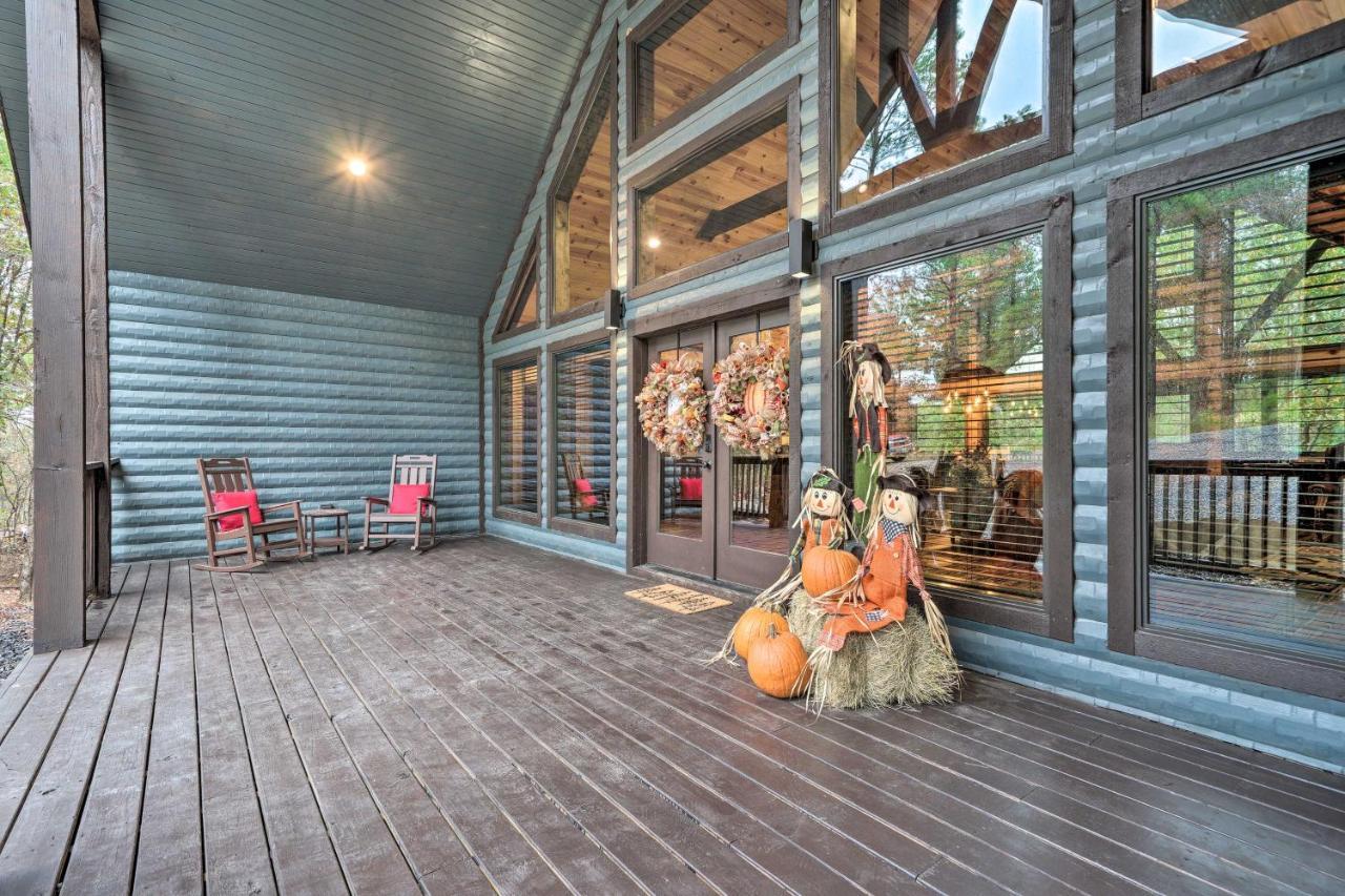 Broken Bow Cabin Deck With Hot Tub And Pool Table! Buitenkant foto
